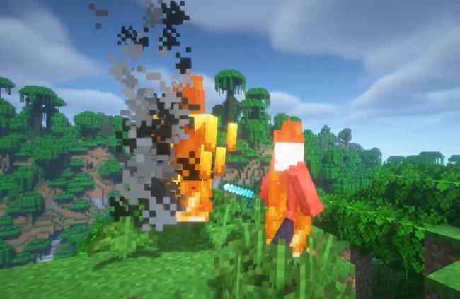 Новая анимация горения с модом Danger Close