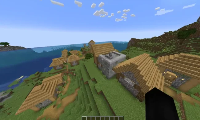 Пример конца дороги из мода Countereds Settlement Roads