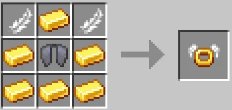 Мод на крылья для Майнкрафт 1.21.1 (Modular Angel Ring)