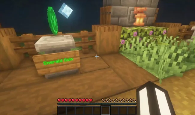 Изумрудная монета из мода Magic Coins