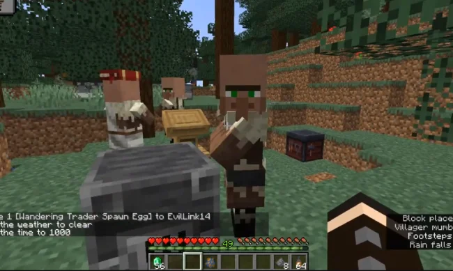 Торговец с модом Infinite Trading