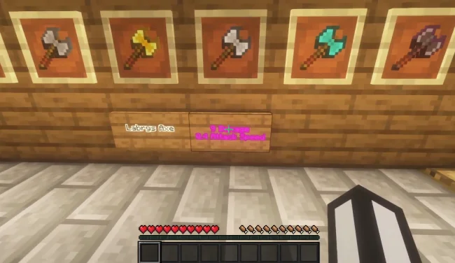 Новые топоры из мода Axes Are Weapons