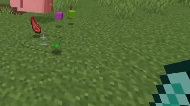 Выпавший лут с овечки с модом DarkWooly