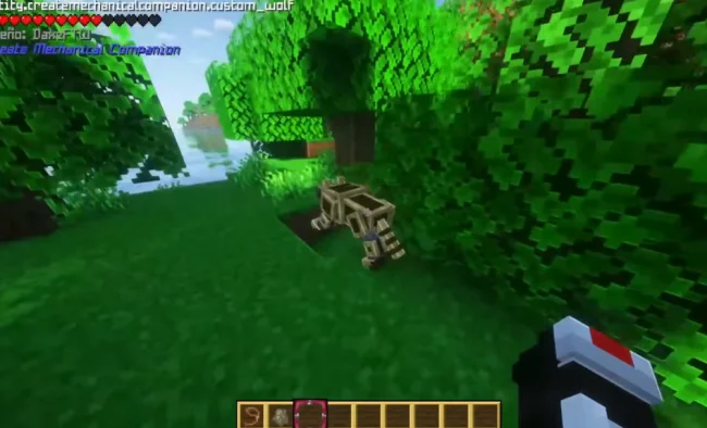 Новый моб из мода Create Mechanical Companion