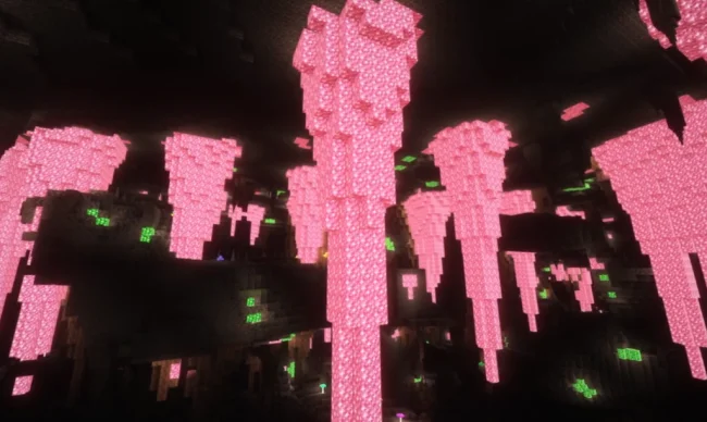 Структуры в новом измерении из мода Infinite Abyss