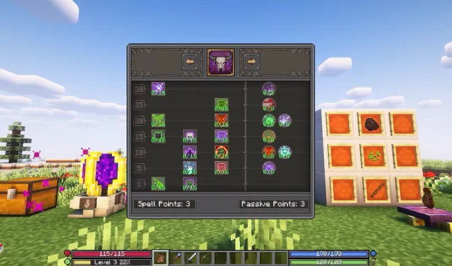 Новые функции из мода Mine and Slash