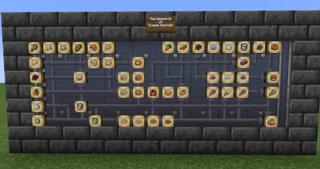 Мод на еду для Майнкрафт 1.20.1 / 1.19.2 (Create Gourmet)