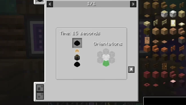 Меню предмета из мода Fargos Talismans