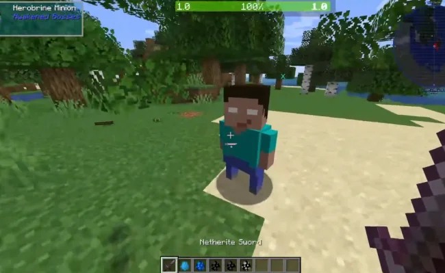 Маленький Херобрин из мода Awakened Bosses