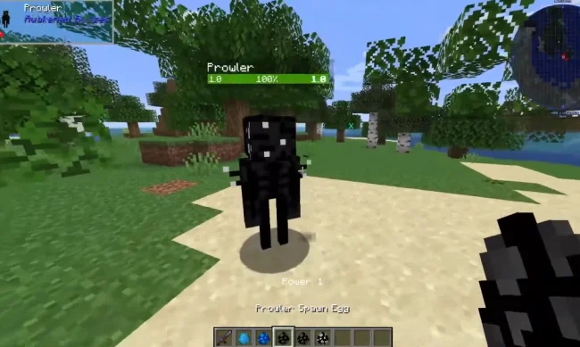 Новый моб из мода Awakened Bosses