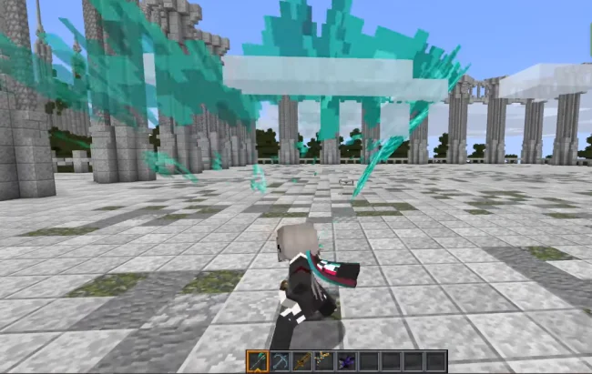 Новая анимация атаки из мода P1neros Epic X Cataclysm