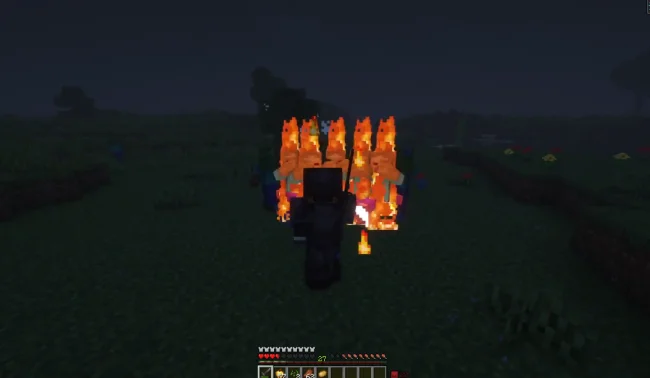 Максимальный уровень ярости из мода Warrior Rage