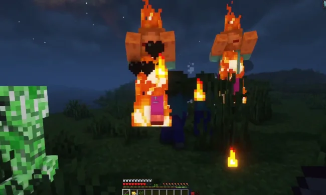 Появление ярости из мода Warrior Rage