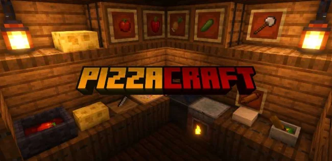 Мод на еду для Майнкрафт 1.20.4 / 1.19.4 (PizzaCraft)
