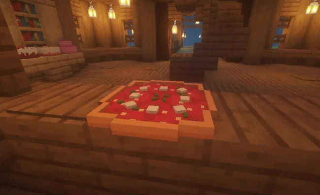 Пицца из мода 3D Placeable Food