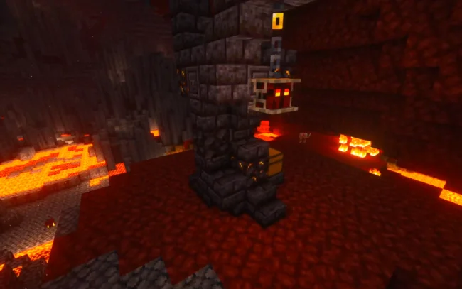 Новые постройки из мода Durts Nether Dungeons