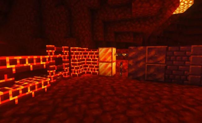 Новые блоки из мода Durts Nether Dungeons