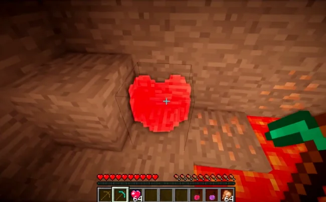 Новый предмет из мода Simple Heart Crystals