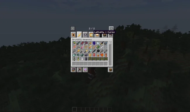 Предметы из мода Brutality