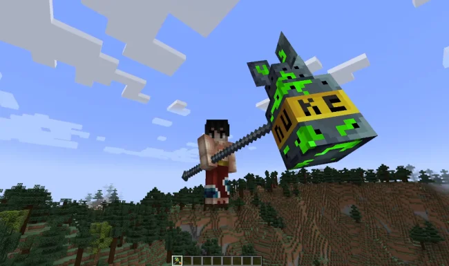 Новый огромный молот из мода Brutality