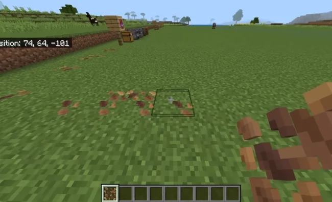 Опавшие листья из мода Firefly Bush