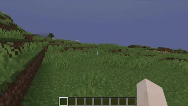 Новая анимация дождя из мода Biome Particle Weather