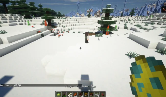 Яйцо призыва новых мобов из мода Player Mobs