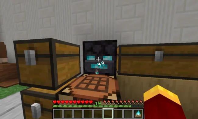 Процесс работы нового блока из мода Haunt Furnace