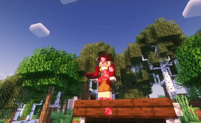 Процесс употребления новой еды из мода Collectors Reap