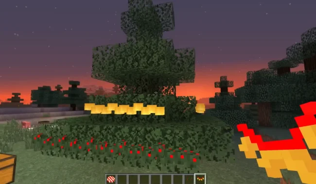 Процесс украшения елки из мода Christmas Festivity