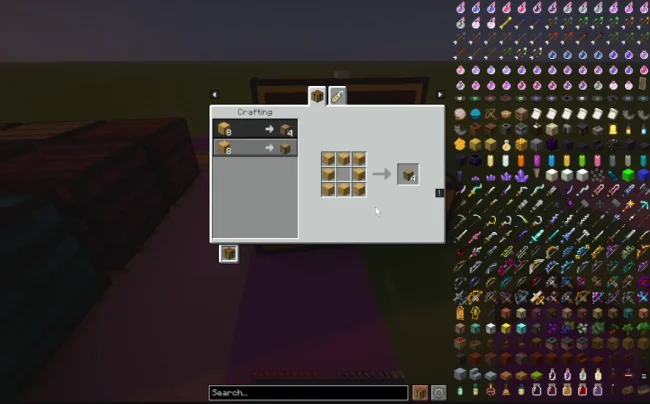 Крафт на новый сундук из мода More Chests Variants
