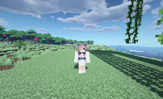 Персонаж женского пола из мода Female Gender Mod