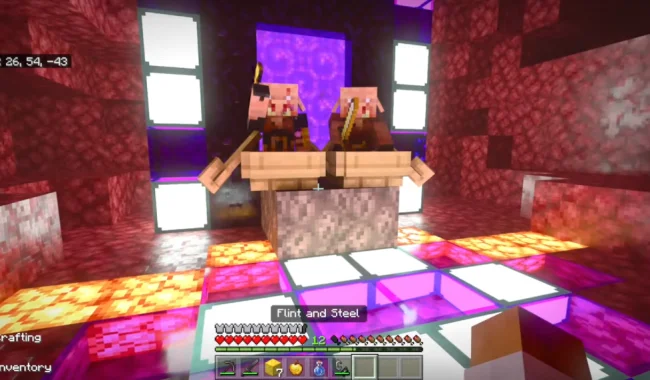 Пиглины из мода Overworld Piglins