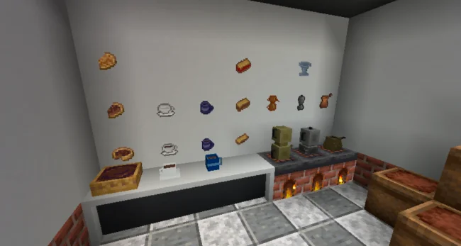 Мод на еду для Майнкрафт 1.21.1 / 1.20.1 (Coffee Delight)