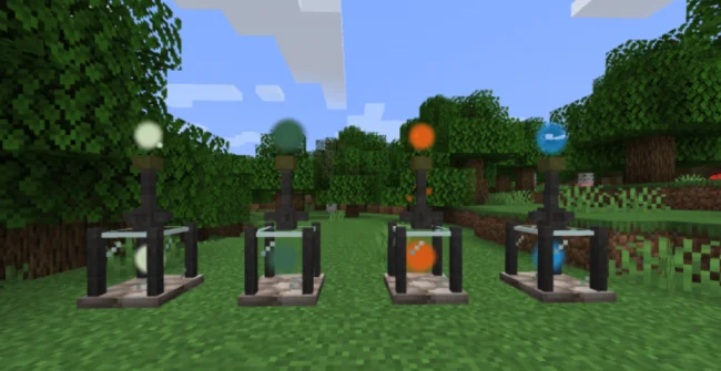 Мод на магию для Майнкрафт 1.21.1 / 1.18.2 (Elemental Craft)