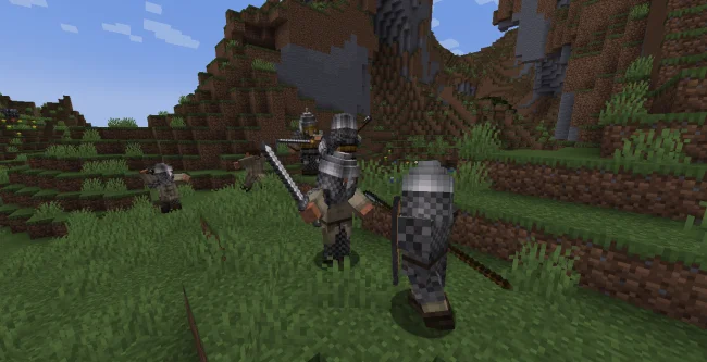 Мод на броню для Майнкрафт 1.20.2 / 1.19.2 (Epic Knights Slavic Armory)