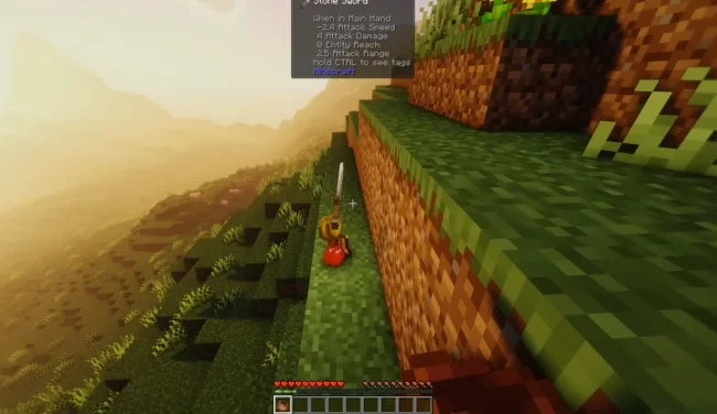 Процесс получения вещей из мешочка из мода DarkStarter