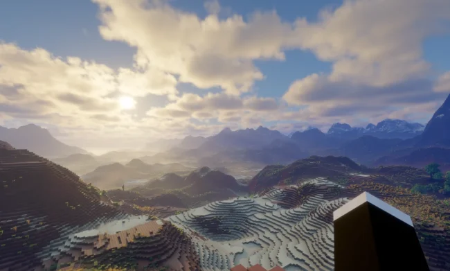 Новая генерация мира из мода Lithosphere