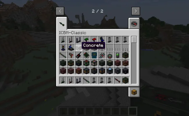 Все новые предметы из мода Interconnected Block Missiles