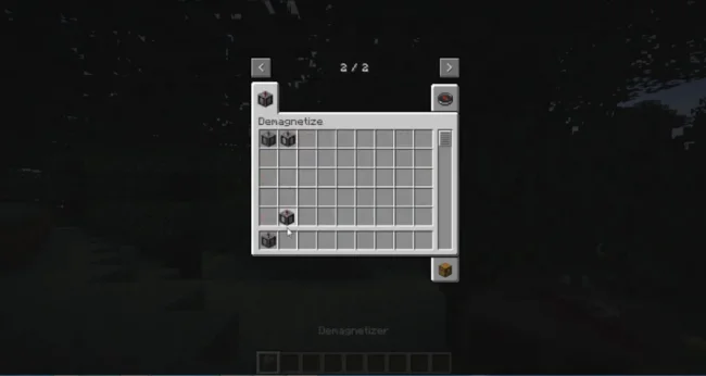 Все предметы из мода Demagnetize