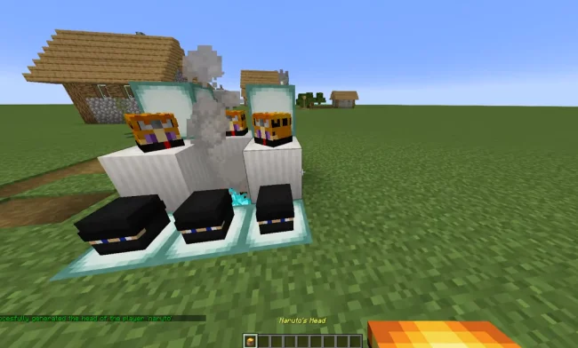 Новые головы наруто из мода Just Player Heads