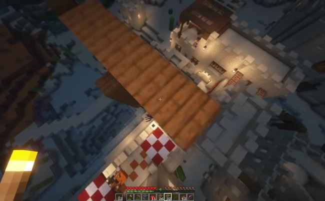 Попытка бегства от моба из мода mickey mouse dweller