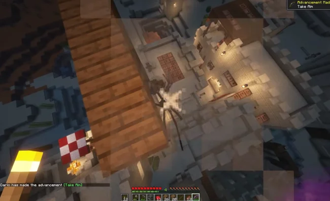 Процесс боя с монстром из мода mickey mouse dweller