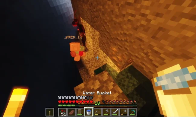 Появление монстра из мода The Demonic Watcher