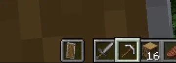 Отдельный слот для щита из мода Starter Kit