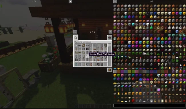 Все новые предметы из мода Macaws Windows