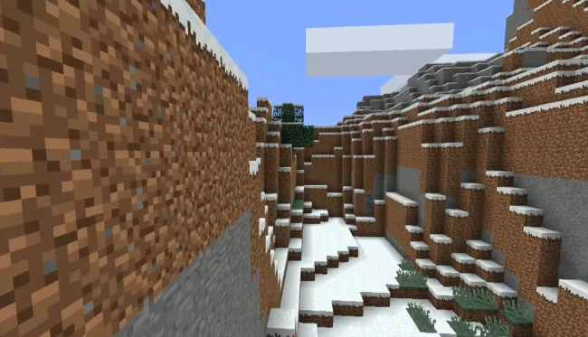 Новые звуки в горном биоме из мода AmbientSounds 6