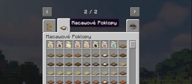 Все новые предметы из мода Macaws Trapdoors