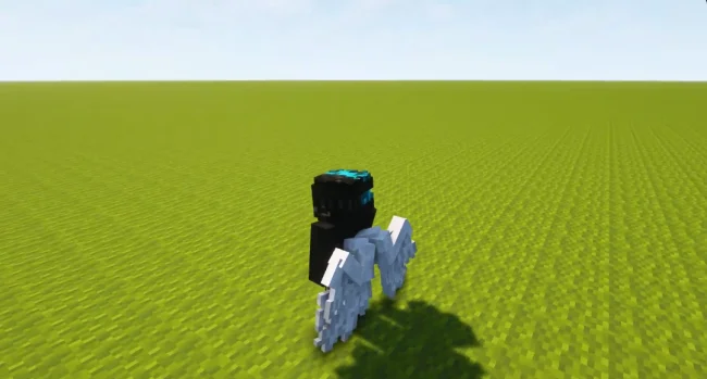 Новый объемный вид крыльев с модом Skin Layers 3D