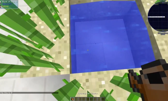 Процесс набора воды в лейку из мода Thermal Cultivation